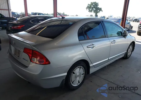 2006 Honda Civic Hybrid из США, поврежденный, VIN JHMFA36236S027805